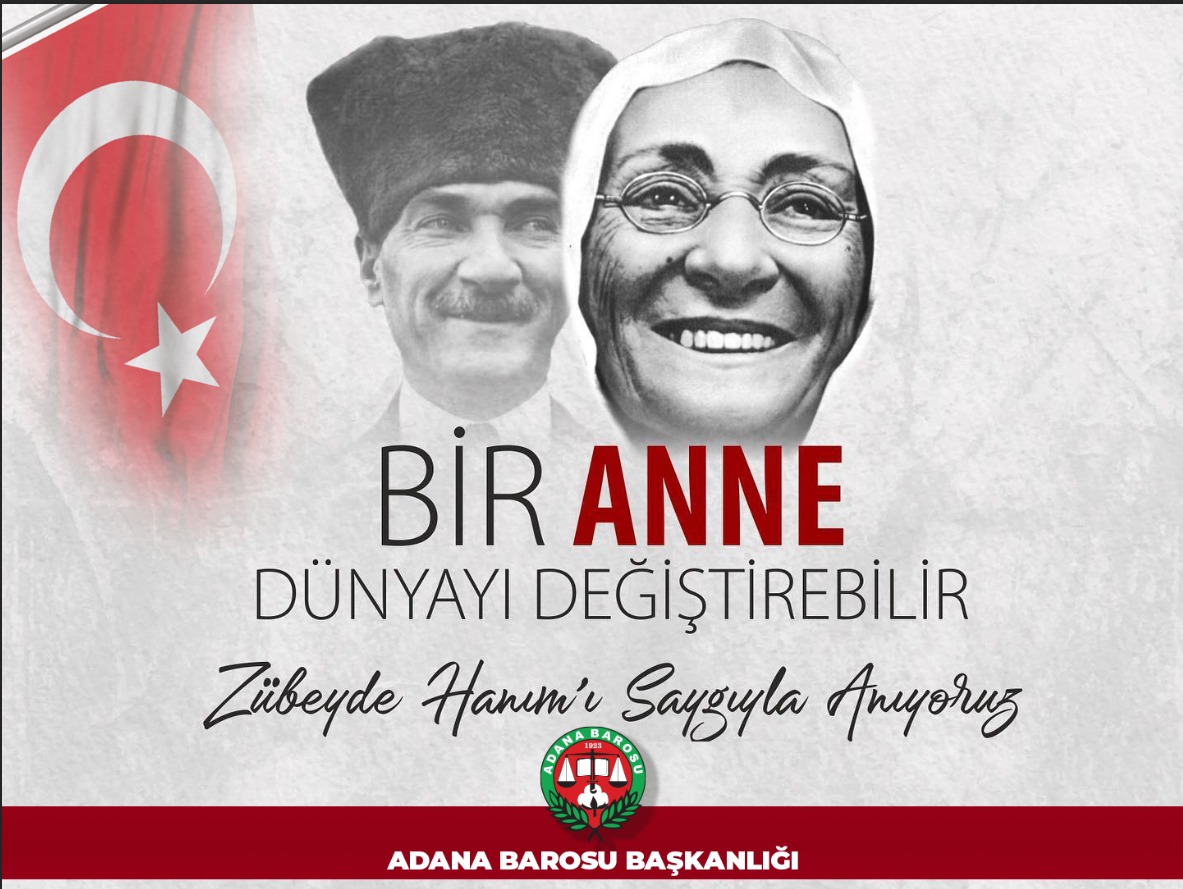CUMHURİYETİMİZİN KURUCUSU ULU ÖNDER MUSTAFA KEMAL ATATÜRK’ÜN ANNESİ ZÜBEYDE HANIM’I SAYGI VE RAHMETLE ANIYORUZ