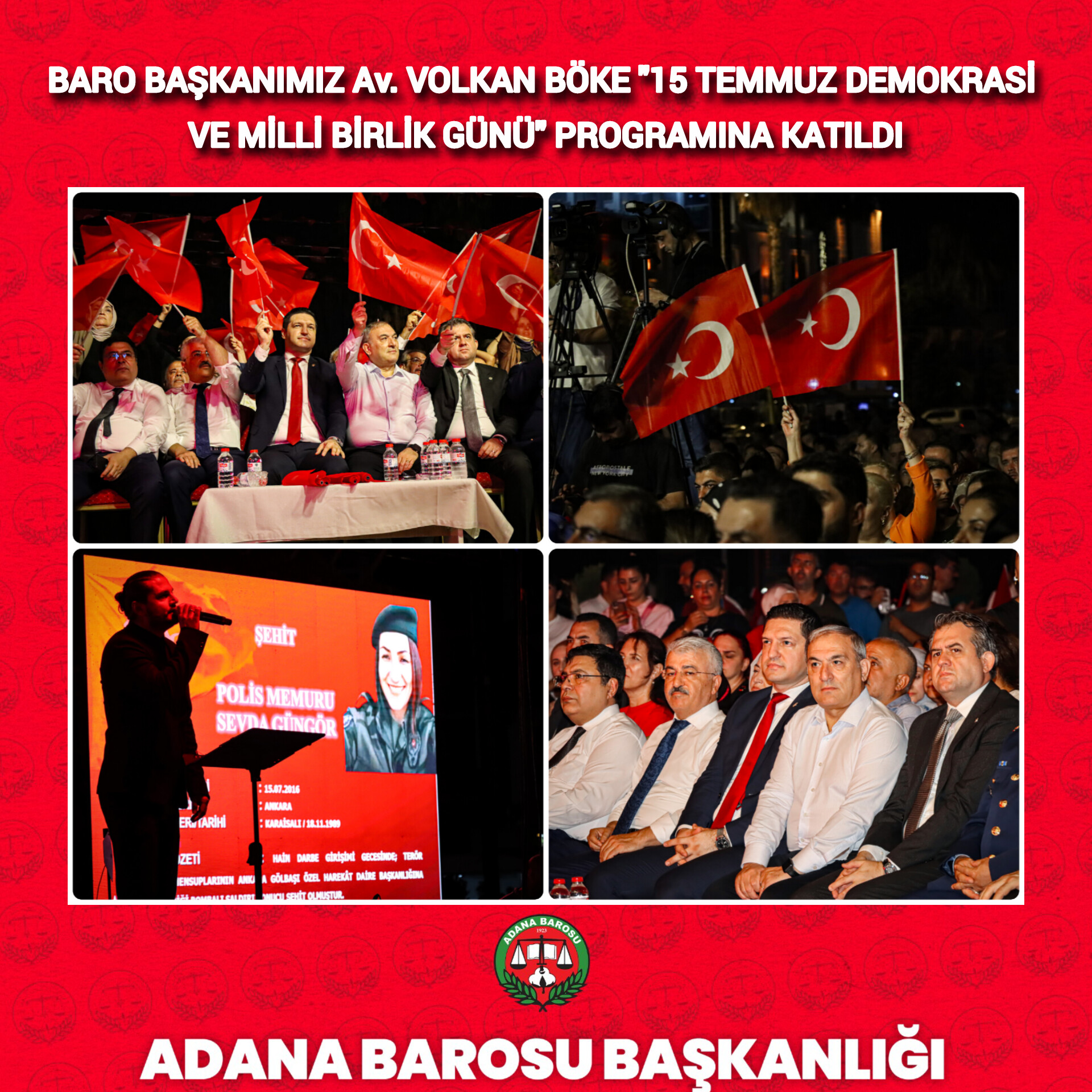 BARO BAŞKANIMIZ Av. VOLKAN BÖKE 