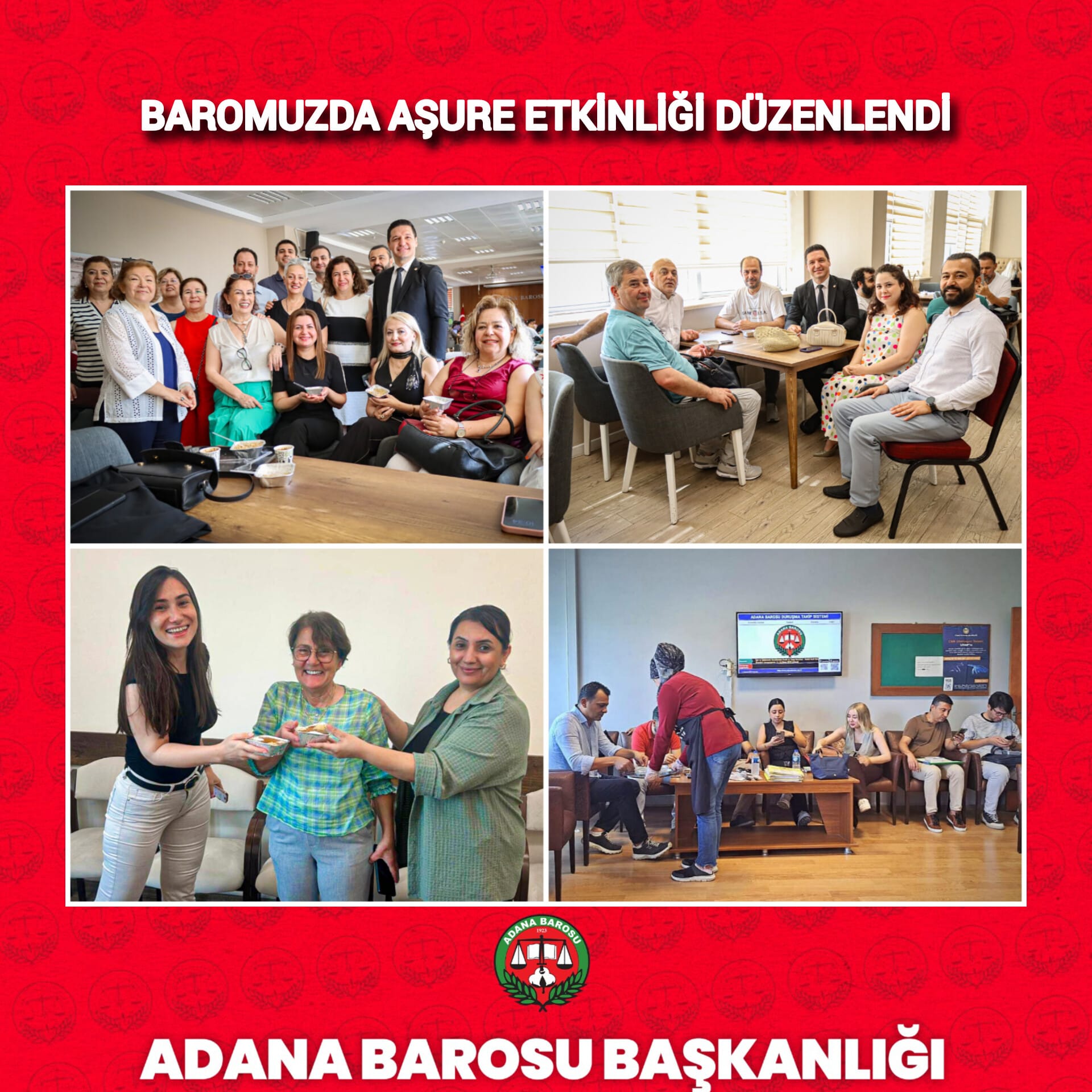 BAROMUZDA AŞURE ETKİNLİĞİ DÜZENLENDİ